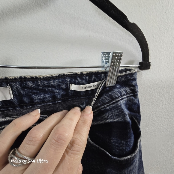 Wrangler Women's Dark Blue Flare Jeans - Picture 2 of 8